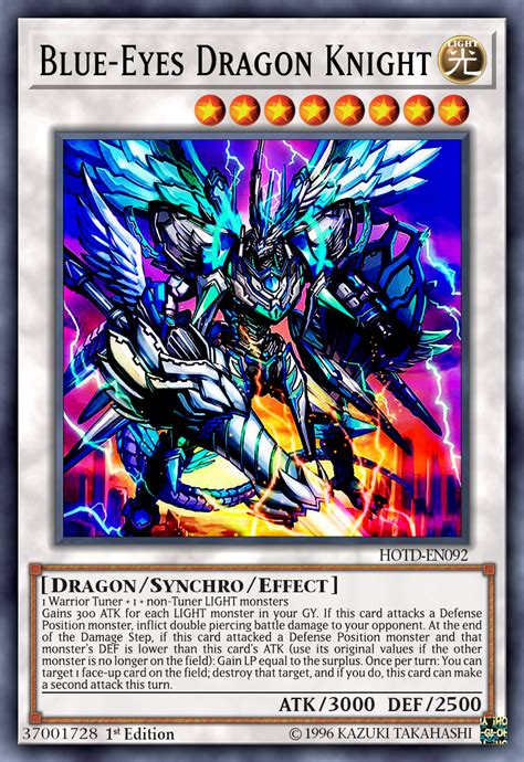 Blue Eyes Dragon Knight By Chaostrevor On Deviantart Dragon Knight