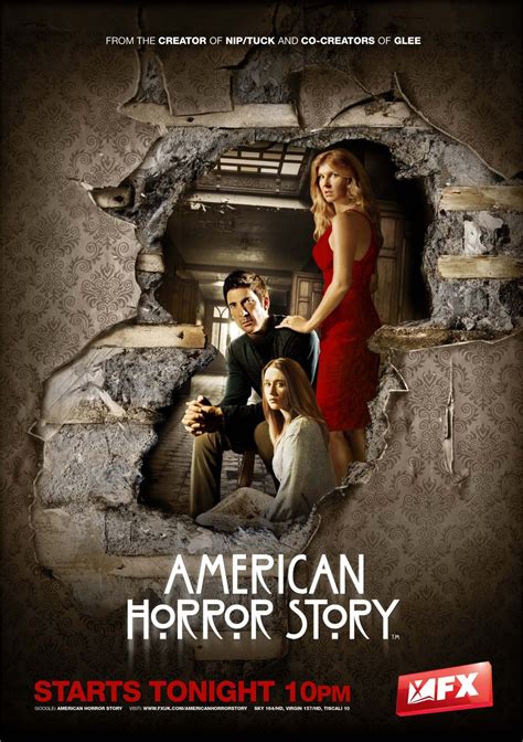 All episodes now streaming #fxonhulu. American Horror Story - Season 1 - UK Promotional Posters