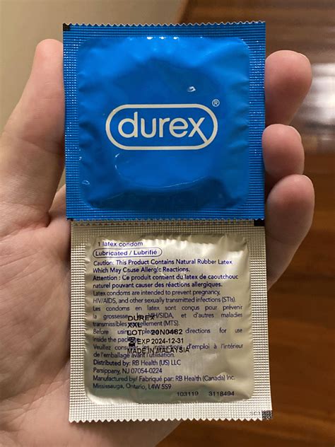 Kudos To Durex For The Nondescript Packaging For The New 64mm Xxl