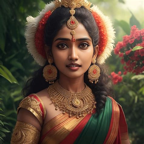 Premium Ai Image Indian Girl