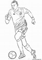 Paul Pogba Fifa World Cup Football Coloring page Printable