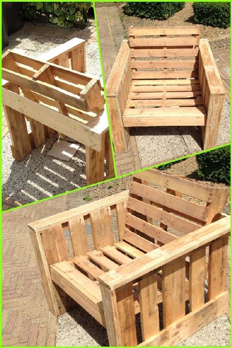 There is a need of something to sit outside the home, so here we have added an idea for outdoor bench creation. 31 DIY Pallet Chair Ideas | Pallet Furniture Plans