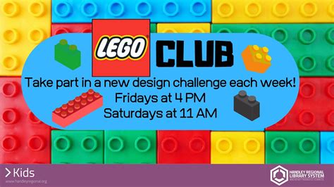 Lego Club Handley Regional Library System