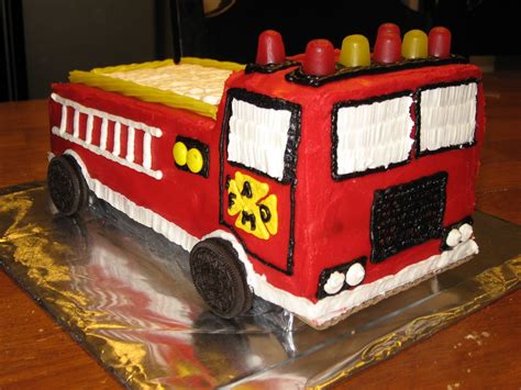 Img0022 Image Firetruck Cake Firetruck Birthday Fire Man