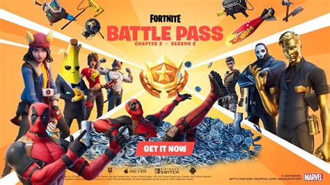Deadpool Joins Fortnite As Surprise New Battle Pass Outfit For Season 2