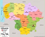 Lithuania Maps | Maps of Lithuania