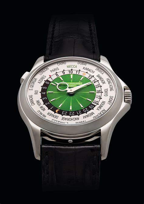 Patek Philippe An Extremely Rare And Attractive Platinum Limited