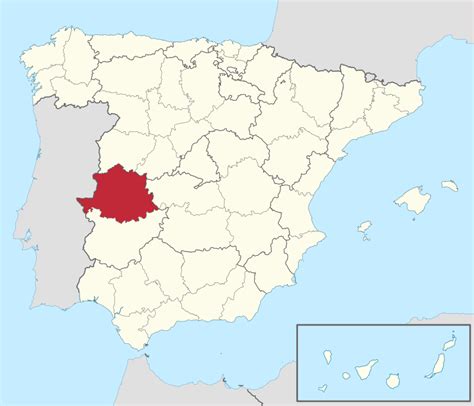 Mapa De Cáceres Provincia Municipios Turístico Carreteras De
