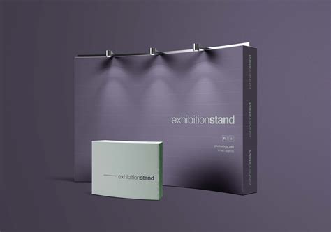 Free Simple Exhibition Stand Mockup Psd