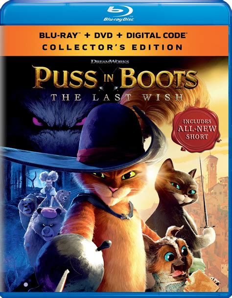 Puss In Boots The Last Wish Blu Ray Dvd Digital Copy Ph