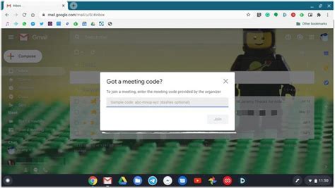 Sometimes my teacher never send the link they only send the code so i use this script to join when i only get the code. How to start or join a Google Meet session from Gmail ...