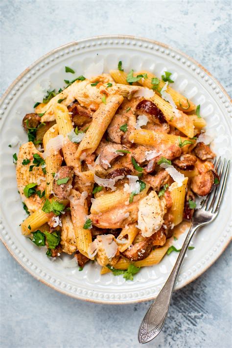 Rustle up something special for supper with diana henry's chicken and chorizo in a rich rioja and red pepper sauce. One Pan Creamy Gnocchi with Sausage | Recipe | Chicken ...