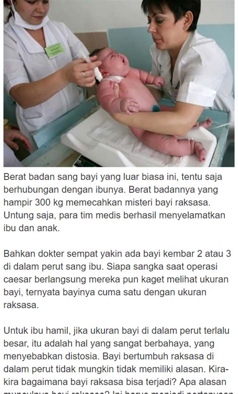 13 Dokter Membantu Bumil Seberat 300 Kg Ini Melahirkan Saat Bayinya
