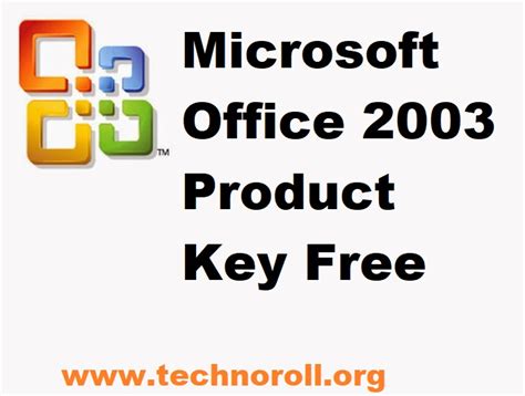 Microsoft Office 2003 Product Key Updated 2023 Technoroll