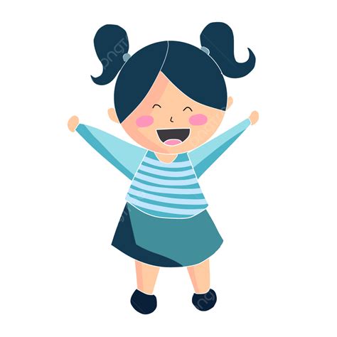 A Happy Girl Clipart Hd Png Happy Girl Png Kids Girl Happy Girl
