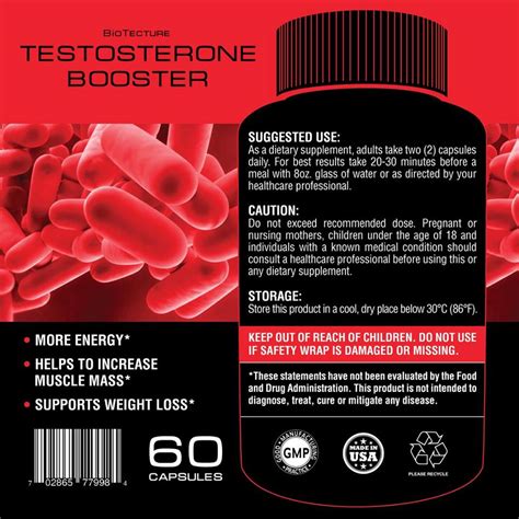 Biotecture Testosterone Booster Review • T E S T O S T E R O N E J U N K I E