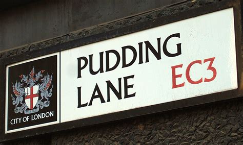 Pudding Lane Street Sign A Photo On Flickriver