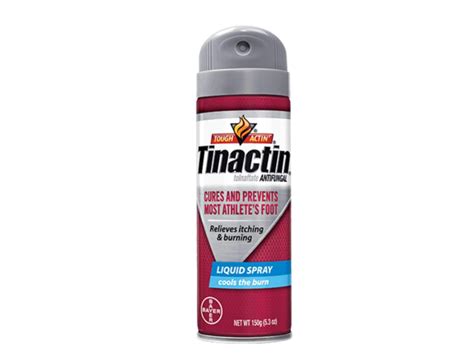 Tough Actin Tinactin Most Athletes Foot Liquid Spray 53 Oz150 G