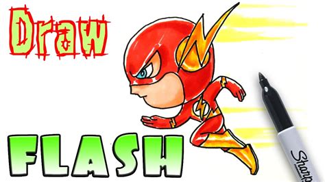 How To Draw The Flash Coloring Pages Youtube