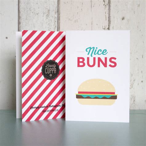 Nice Buns Card By Lovely Cuppa