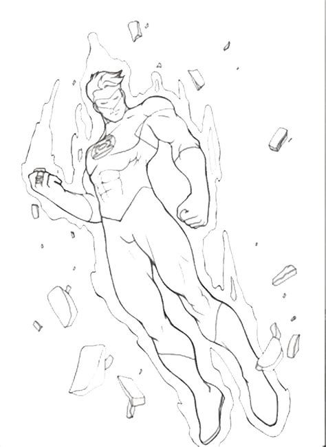 Lego green lantern has short dark brown hair with a dark green mask and nougat lines on the chin. Green Lantern Coloring Pages ~ Free Printable Coloring ...
