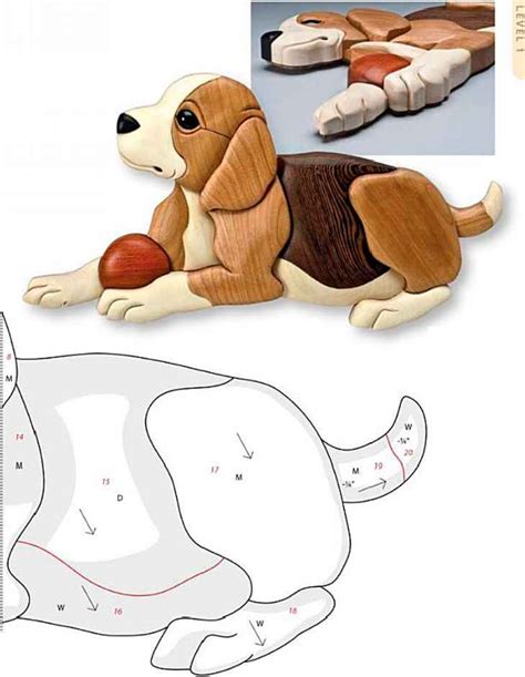 Beagle Puppy Intarsia Woodworking Woodworking Archive
