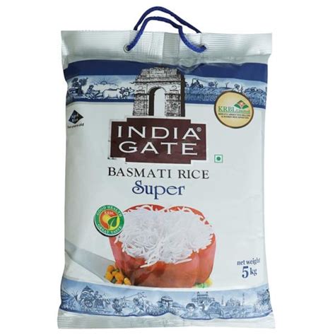India Gate Super Basmati Rice 5 Kg Jiomart