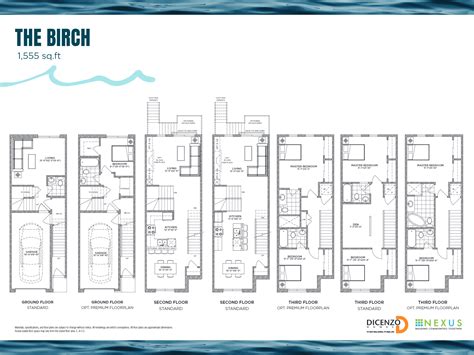 Waterstone The Birch Floor Plan Collingwood On Livabl