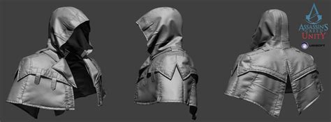 Artstation Assassin S Creed Unity Arno Hood V Zbrush Vince