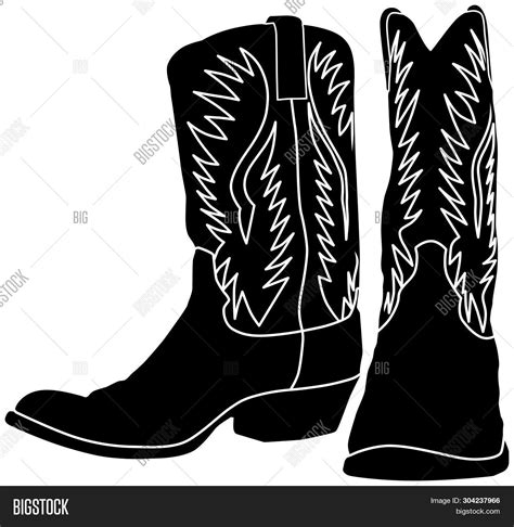 Western Boots Silhouette