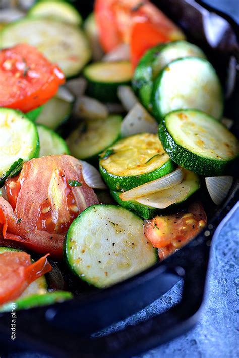 Plus, a bonus tip at the end of the post on what to do with zucchini when. Skillet Zucchini Recipe - Cooking | Add a Pinch | Easy ...