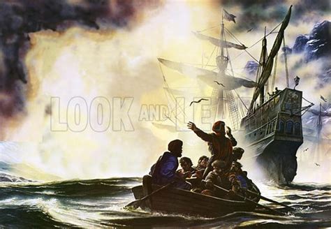 Ferdinand Magellan And The Discovery Of The Pacific Ocean Stock Image