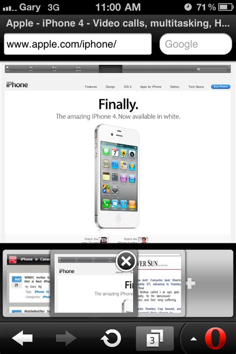 Opera Mini For Iphone Updatedfinally Its Bearable Iphone In Canada Blog