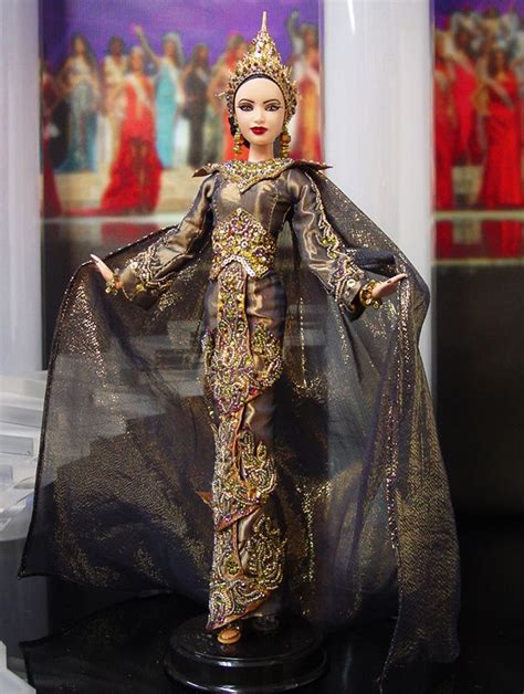 Miss Myanmar 2015 Barbie Miss Barbie Gowns Fashion Dolls