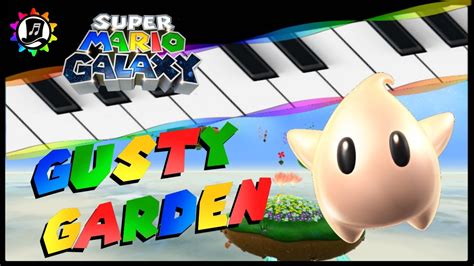Piano Cover Gusty Garden Super Mario Galaxy Youtube