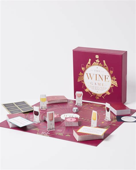 The Wine Game Board Game Oliver Bonas