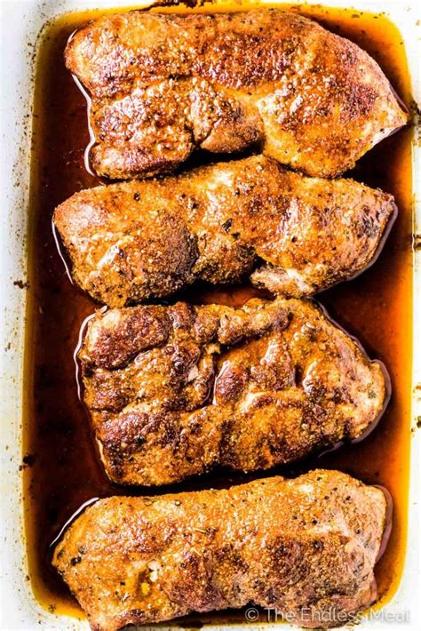 Juicy Baked Pork Chops Super Easy Recipe