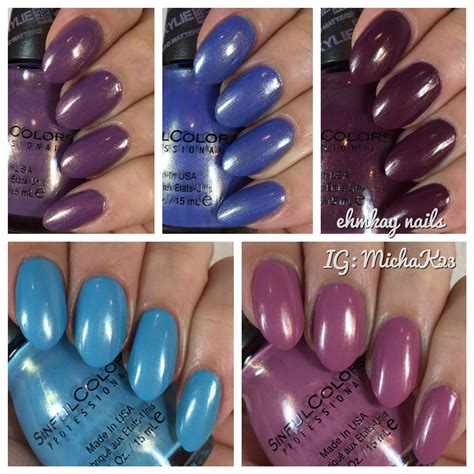 Ehmkay Nails Sinful Colors Kylie Jenner Trend Matters Velvety Demi