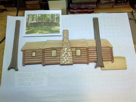 Cabin Intarsia By Jimmyhack ~ Woodworking Community