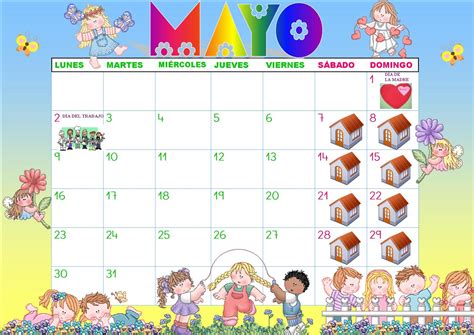 Juani Maestra Infantil Calendario Mayo