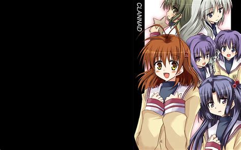 Anime Clannad Fuuko Ibuki Kotomi Ichinose Kyou Fujibayashi Nagisa