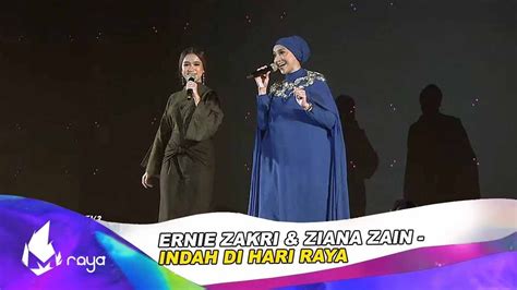 Ernie Zakri And Ziana Zain Indah Di Hari Raya Melodi 2019 Youtube