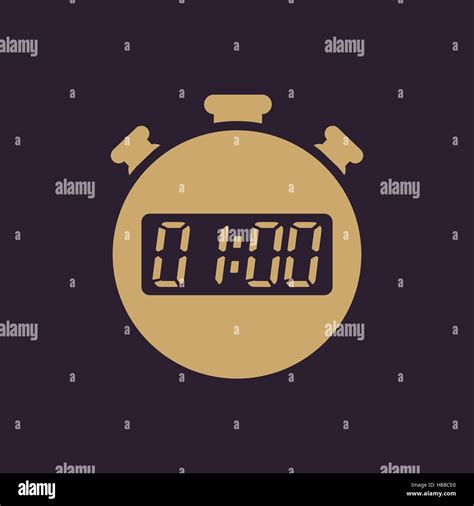 The 60 Seconds Minutes Stopwatch Icon Clock And Watch Timer