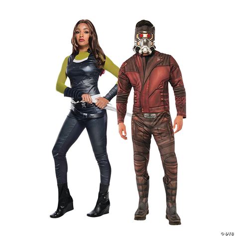 Adults Guardians Of The Galaxy™ Star Lord And Gamora Couples Costumes