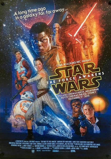 Star Wars Episode VII The Force Awakens The Film Poster Gallery