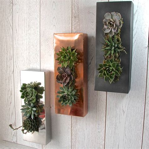 Copper Wall Planter By London Garden Trading