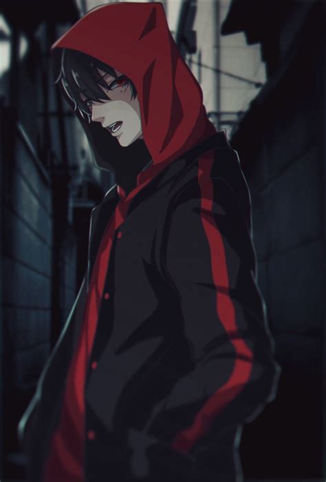 Anime Boy With Hoodie Wallpapers Wallpaper Cave