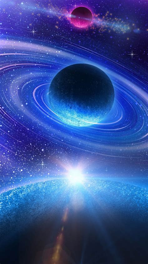 Download free hd wallpapers for your desktop or mobile device. Blue Galaxy Wallpapers HD Background | AWB