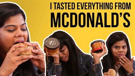 i tasted everything from mcdonald s india buzzfeed india youtube