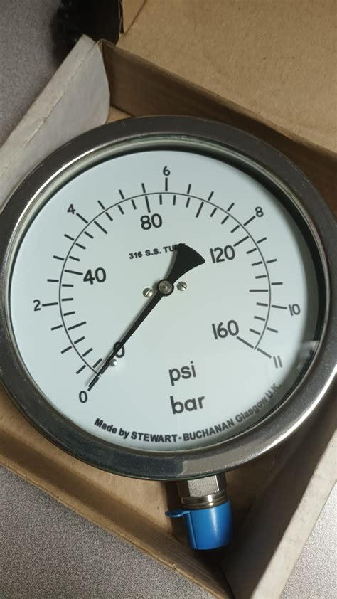 Pressure Gauge 0 160 Psi Tosl Engineering Limited